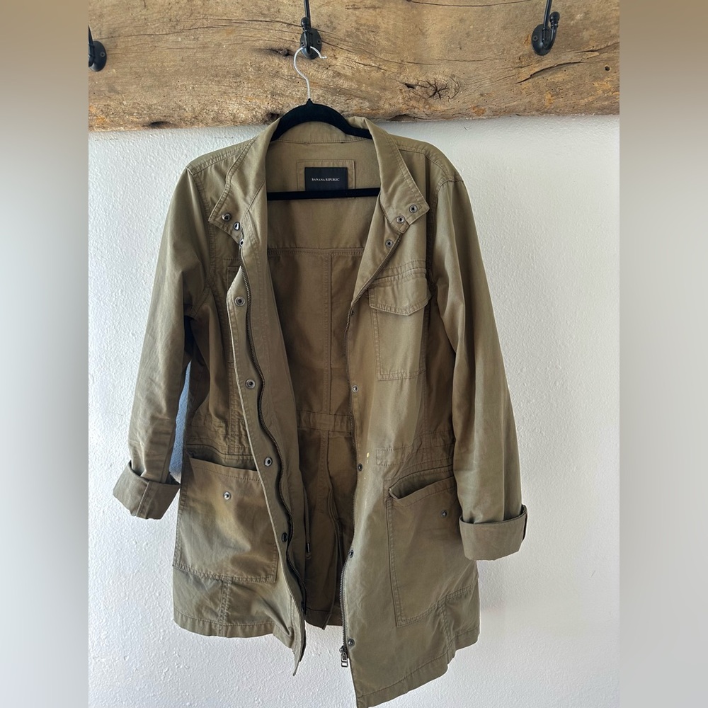 Banana Republic Military Coat